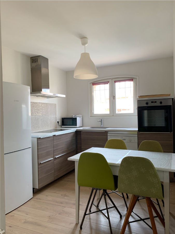 photo de la cuisine du studio Puccinni